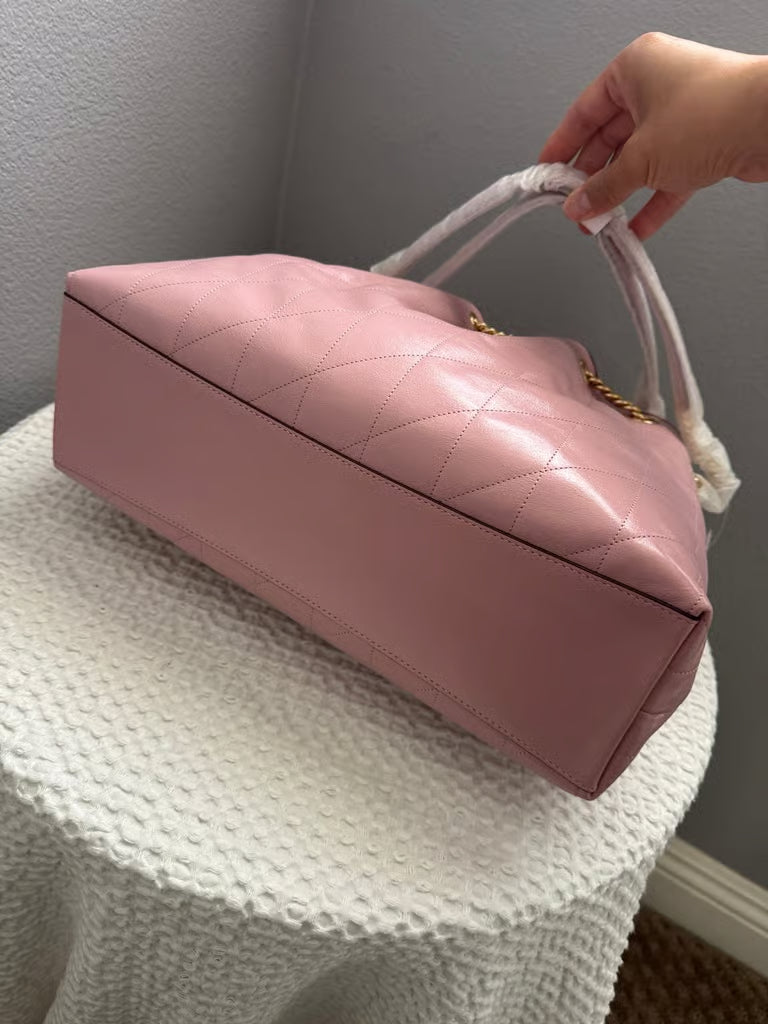 Coach Evelyn Shoulder Bag With Quilting CDR00 Carnation